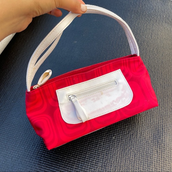 Vintage Estée Lauder Red Shoulder Bag 👛 - Picture 4 of 6